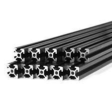 Shengxin 's T3-T8 Grade Anodizing Aluminum Extruded Profiles for 6000 Series in Black