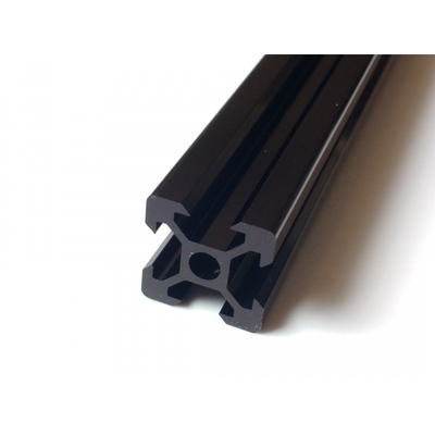 Shengxin 's T3-T8 Grade Anodizing Aluminum Extruded Profiles for 6000 Series in Black