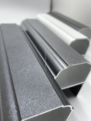 Aluminum Wardrobe Profile SX-8090 Made of 6063 Alloy Extruded Aluminum