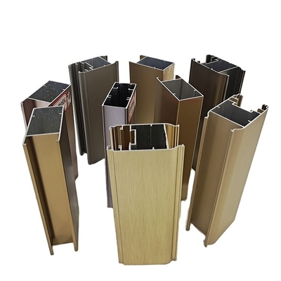 Shengxin 's T3-T8 Grade Anodizing Aluminum Extruded Profiles for 6000 Series in Black