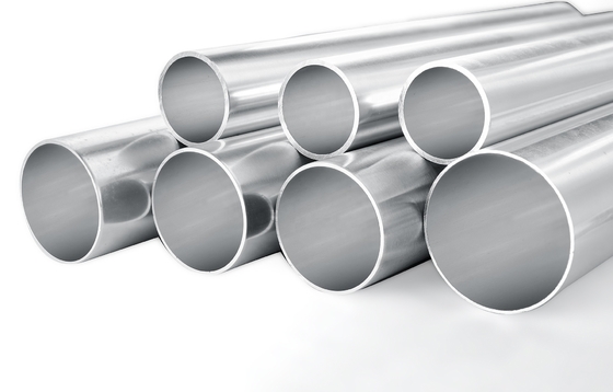 Structure Profile 6061 6063 7075 Extruded Aluminium Pipes Tubes Round Post Aluminium Profile