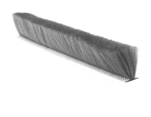 Aluminum Window and Door Wool Pile Weather Strip for Home Office Hotel