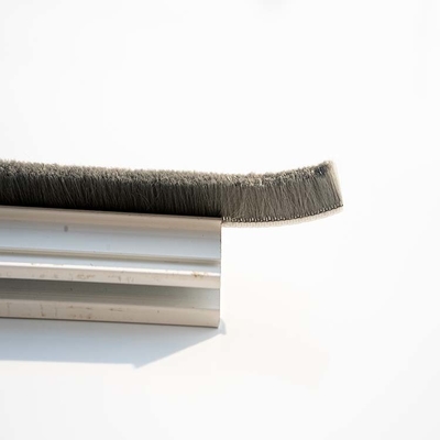 Aluminum Window and Door Wool Pile Weather Strip for Home Office Hotel