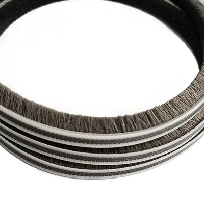 Home Office Hotel Industry 100% PP Aluminum Window And Door Wool Pile Brush Weather Strip