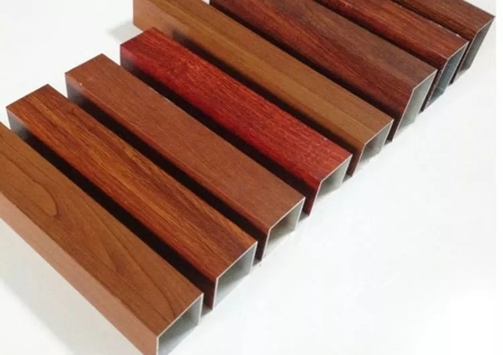 Customized Wood Finish Powder Coating Machine for Tolerance ±1% on Aluminium Profiles