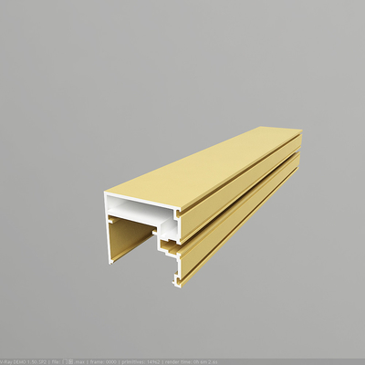 Aluminium Frame Section for International Standard Tolerance Window and Door Profiles