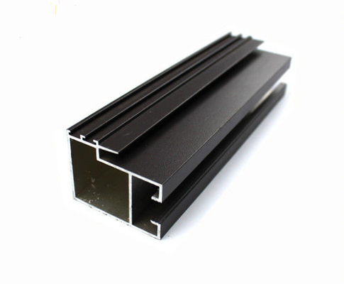 Algeria Market 6063 Aluminium Profile for Wardrobe and Door Window in Square Section