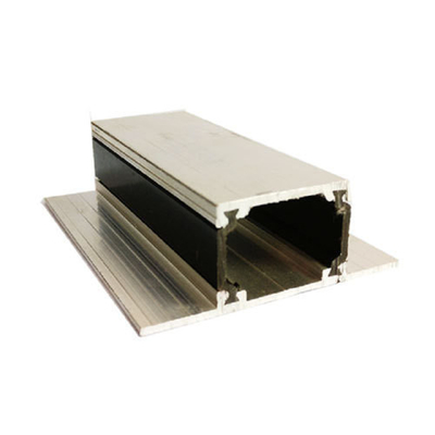 Algeria Market 6063 Aluminium Profile for Wardrobe and Door Window in Square Section