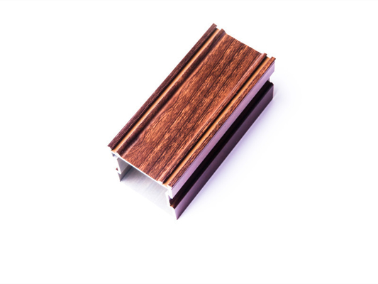 6000 Series T3-T8 Shengxin Wood Grain Finish Aluminum Hollow Profile for Decoration