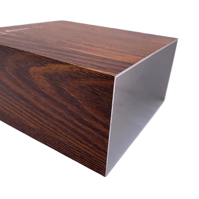 6000 Series T3-T8 Shengxin Wood Grain Finish Aluminum Hollow Profile for Decoration