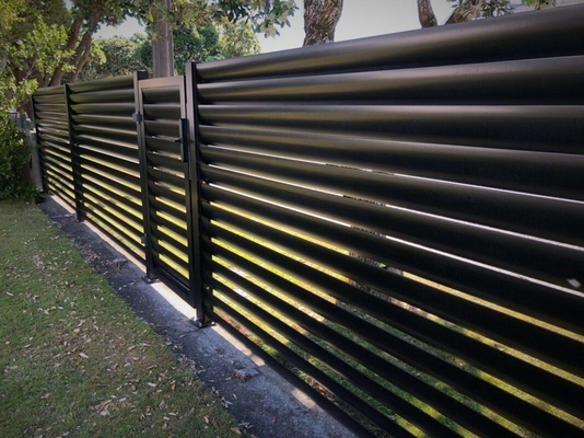 6063-T5 Powder Coating Aluminium Tube Profiles for Fence Professional Cutting Service