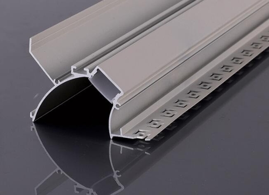 Led Strip Aluminum Extrusion Bar Profile/Channels with Welding Processing Service