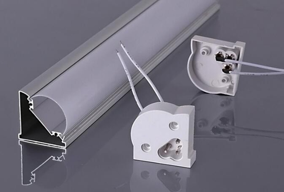 Led Strip Aluminum Extrusion Bar Profile/Channels with Welding Processing Service