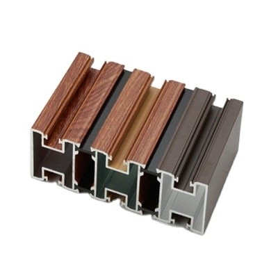 Aluminium Powder Coat Structure Profile for Brazil Doors Windows For Construction