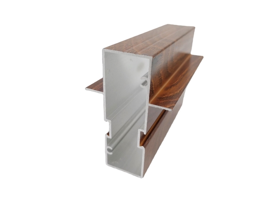 Aluminium Powder Coat Structure Profile for Brazil Doors Windows For Construction
