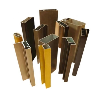 ISO Certified Square Edge Aluminium Tile Trim Edging Profiles for Floors and Joints
