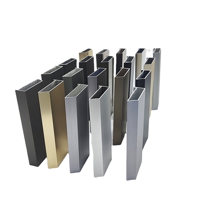 6000 Series Window and Door Aluminium Profiles with Powder Coated Surface Finish