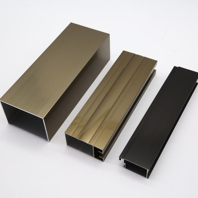 6000 Series Window and Door Aluminium Profiles with Powder Coated Surface Finish