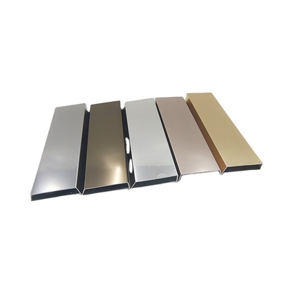 6000 Series Window and Door Aluminium Profiles with Powder Coated Surface Finish