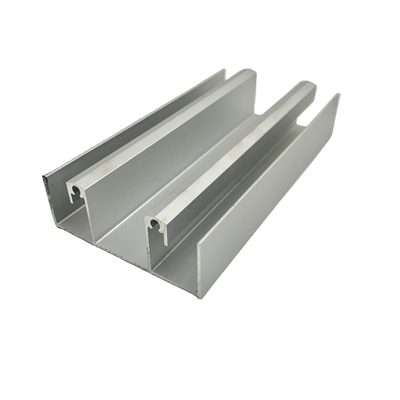 Professional Decoiling Service Champagne Anodized Aluminum Profile with Natural Finish