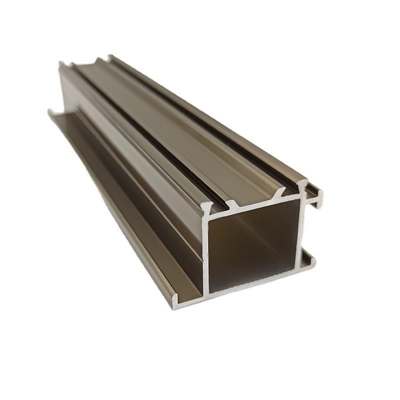 Shengxin Aluminium Profile Champagne Colour Sliding Windows Frames with Tolerance ±1%