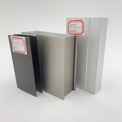 Professional Decoiling Service Champagne Anodized Aluminum Profile with Natural Finish