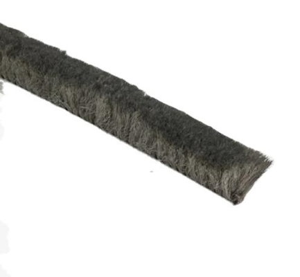 Brush Weather Stripping Felt Door Brush Strip for Modern Sliding Sash Window in Black