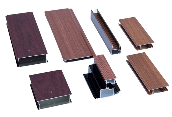 Customized Color Aluminium Profile for Furniture Cabinet Door and Window in GB Standard