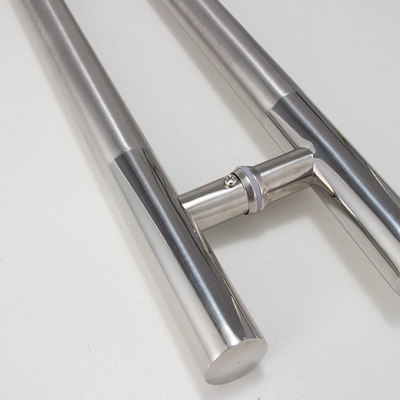 Customized Thickness Aluminium Profile Glass Door Handle Modern Design 0.30mm Thickness