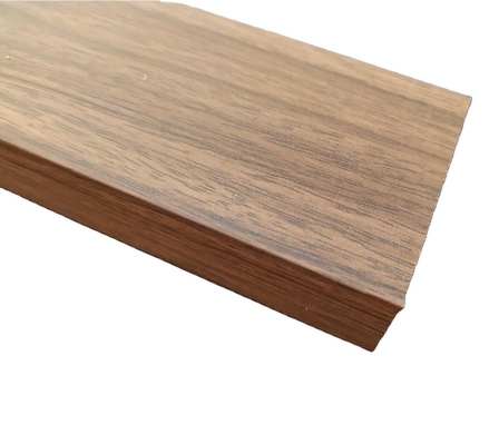 Decorative Wood Color Aluminum Profiles with T3-T8 Temper and 0.8mm-2.0mm Thickness
