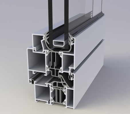 Silver Anodized Aluminum Profile 4040 Aluminium Extrusion with Anodizing Thickness 0.7 mm