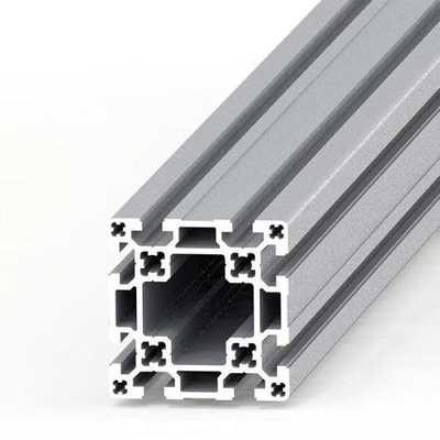 Silver Anodized Aluminum Profile 4040 Aluminium Extrusion with Anodizing Thickness 0.7 mm