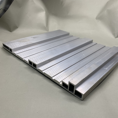 Aluminum Alloy Traffic Rail Profiles 6061 T6 Customized Silver Anodized for Benefit