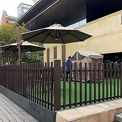 Cutting Service Anodized Modern Aluminum Gate for Sophisticated Metal Fence Design
