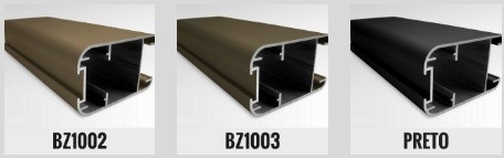 Extruded Aluminum Anodized Profile in Bronze Finish for Sturdy Door and Window Frames