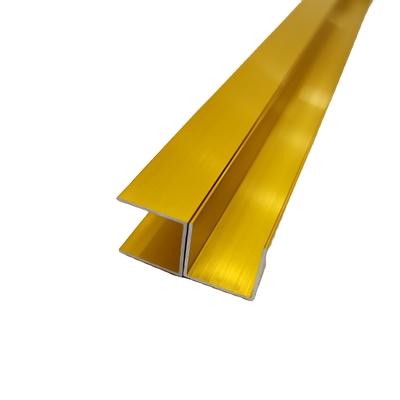 Extruded Aluminum Anodized Profile in Bronze Finish for Sturdy Door and Window Frames