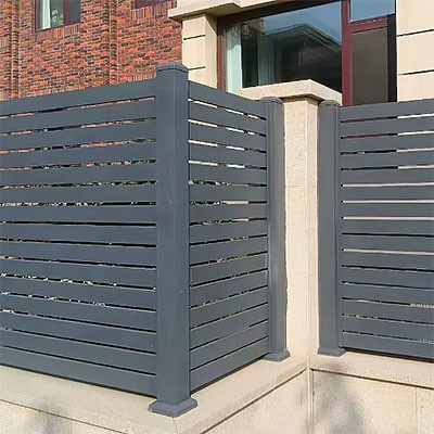 Pool Fence Grade 6000 Series Aluminum Ornamental Metal Fencing Panel for Protection
