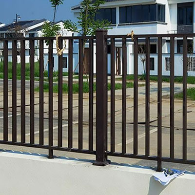Pool Fence Grade 6000 Series Aluminum Ornamental Metal Fencing Panel for Protection