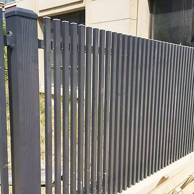 Pool Fence Grade 6000 Series Aluminum Ornamental Metal Fencing Panel for Protection