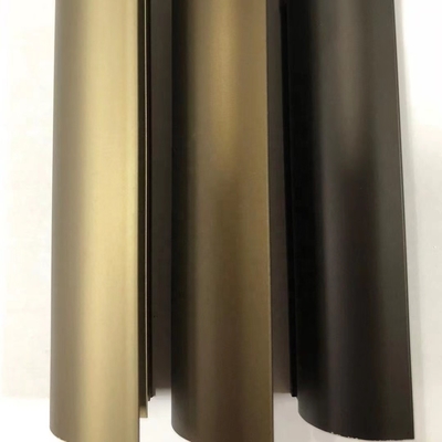 6063 Aluminum Alloy Bronze Door and Window Profile for Customer Requirements 1003 1004