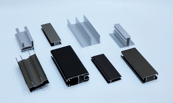 6063/6061/6005/6060 T5/T6 Alloy Anodizing Powder Coating Customized Windows And Doors