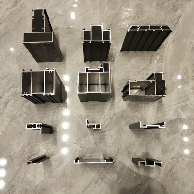 6063/6061/6005/6060 T5/T6 Alloy Anodizing Powder Coating Customized Windows And Doors