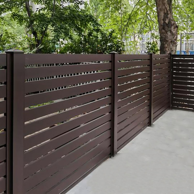 ISO9001/ISO14001/ISO18001 Certified Aluminum Balcony Panels for Home Decor and Garden
