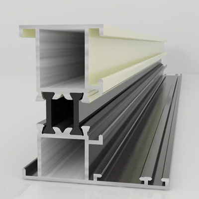 Customized Colors Sliding Windows Aluminium Profiles for Screen Netting Material Nylon