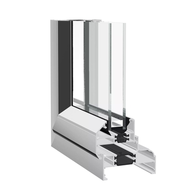 Customized 6063 Aluminum Window Profiles for Thermal Break Bridge Door and Window System