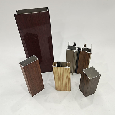 Customized 6063 Aluminum Window Profiles for Thermal Break Bridge Door and Window System