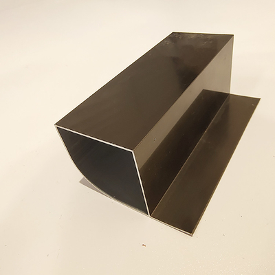 Welding 5.8-6.0M Bronze Anodized Aluminum Alloy Extrusion Profile for Windows And Doors