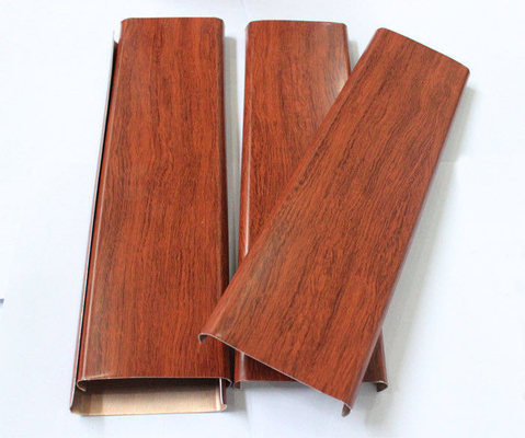 SHENGXIN 6063 T5 Wood Color Custom Aluminium Profiles for Door Window Grade 6000 Series