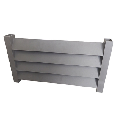Customized Size Powder Coated Aluminum Alloy Profiles Fence SX109 Temper T3-T8 Custom