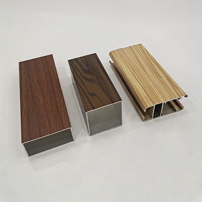 Customized PVDF Coated Square Aluminum Profiles for Anhui ShengXin Sliding Windows